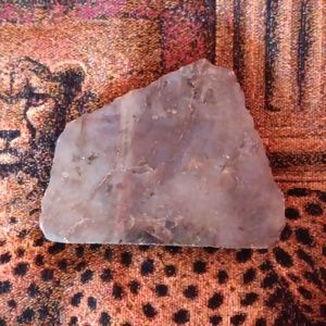 Chunky Slice of labradorite stone